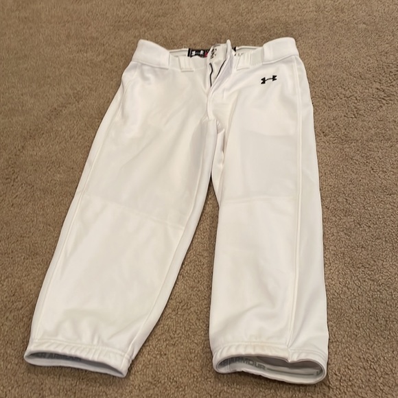 Under Armour white softball pants - Picture 3 of 4